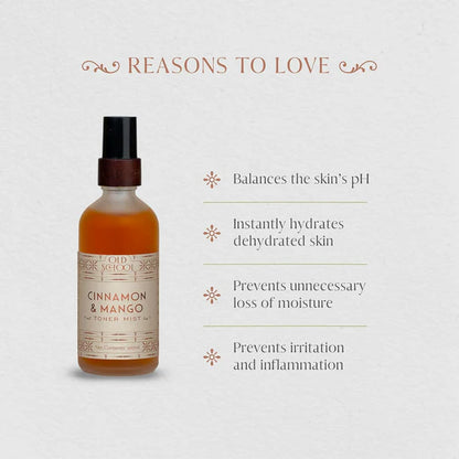 Old School Rituals Cinnamon & Mango Toner Mist - 100 ml