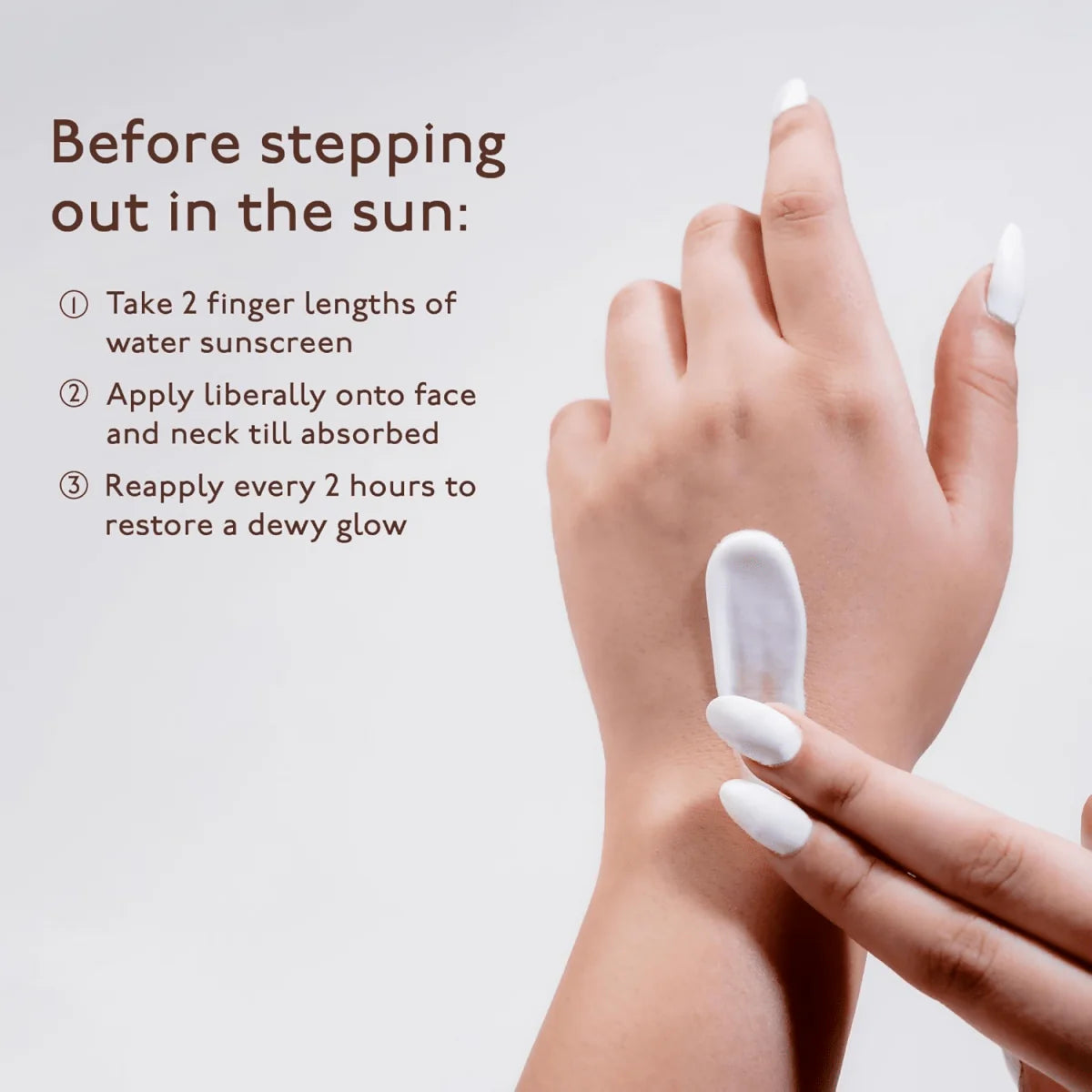 Asaya Aqua Dew Sunscreen SPF 50 PA+++ With Rice Extract For All Skin Types - 50 ml