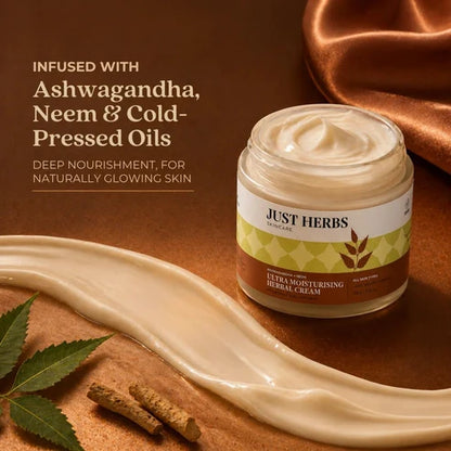 Ultra Moisturising Herbal Cream with Ashwagandha and Neem