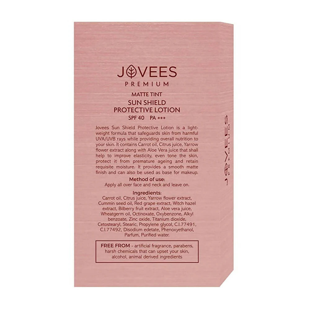 Jovees Premium Sun Shield Protective Lotion SPF 40 - 50 ml