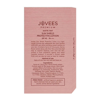 Jovees Premium Sun Shield Protective Lotion SPF 40 - 50 ml