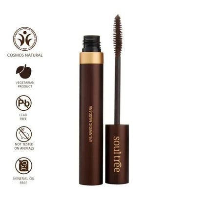 Soultree Ayurvedic Mascara - Soft Brown - 6 gm