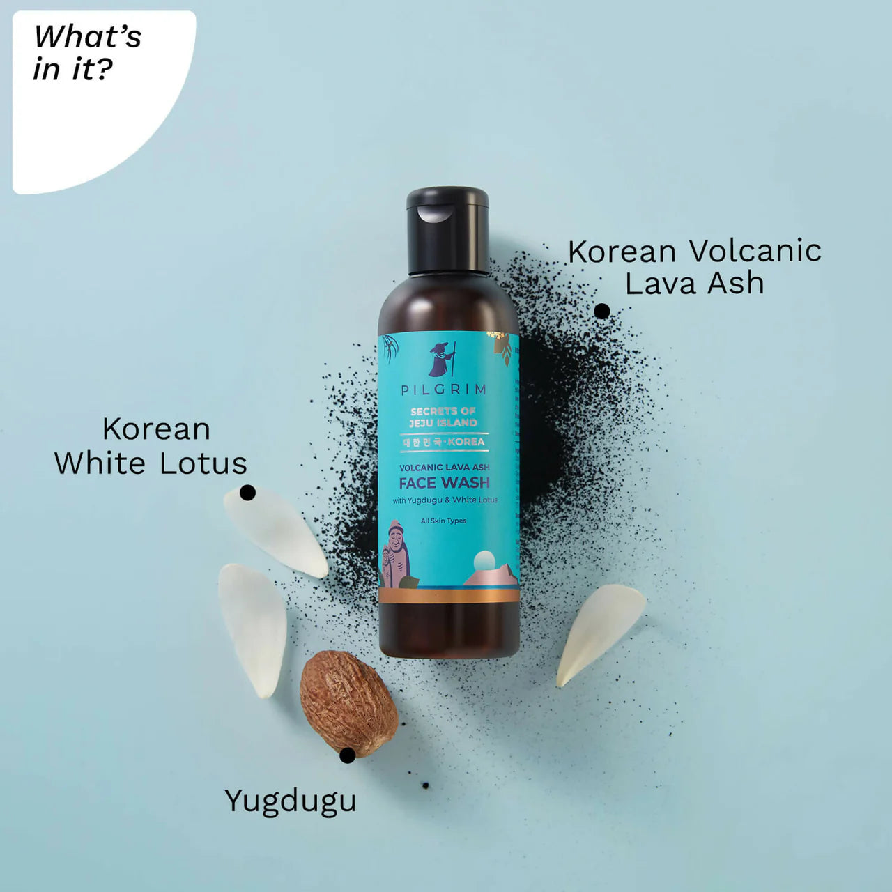 Pilgrim Face Wash with Yugdugu & White Lotus