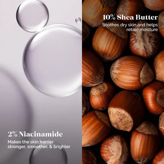 LuxaDerme Hand & Nail Rescue Cream With Shea Butter & Niacinamide - 50 ml