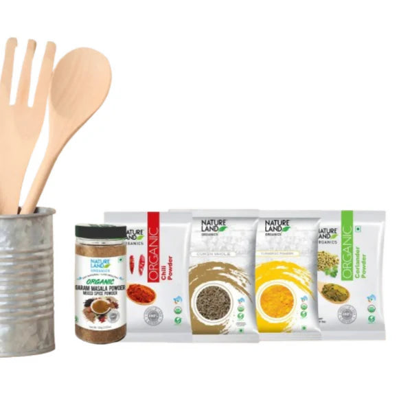 Nature Land Organics Everyday Spices - combo