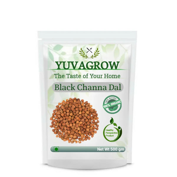 Yuvagrow Black Channa Dal - 500 gm