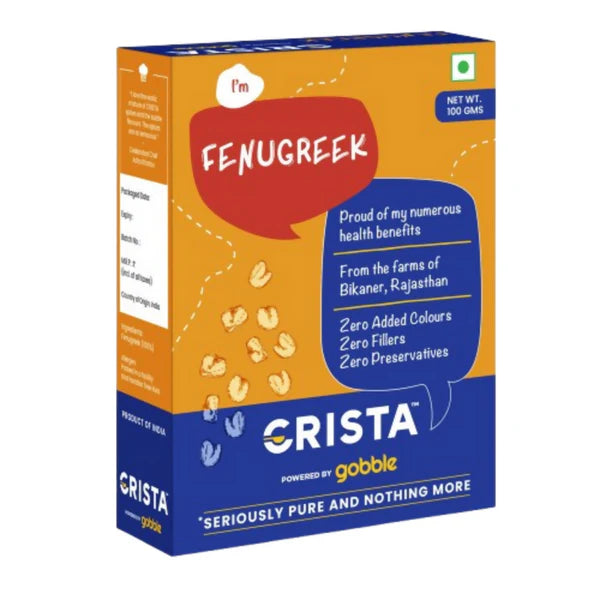 Crista Spices Fenugreek - 100 gm