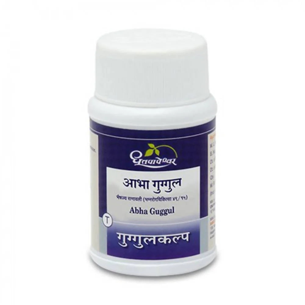 Dhootapapeshwar Abha Guggul Tablets -60 Tablets