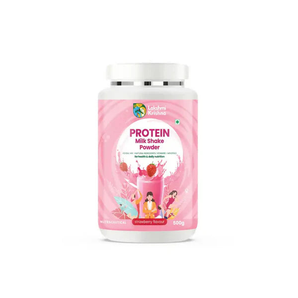 Lakshmi Krishna Naturals Protein Milk Shake Powder - 500 gm