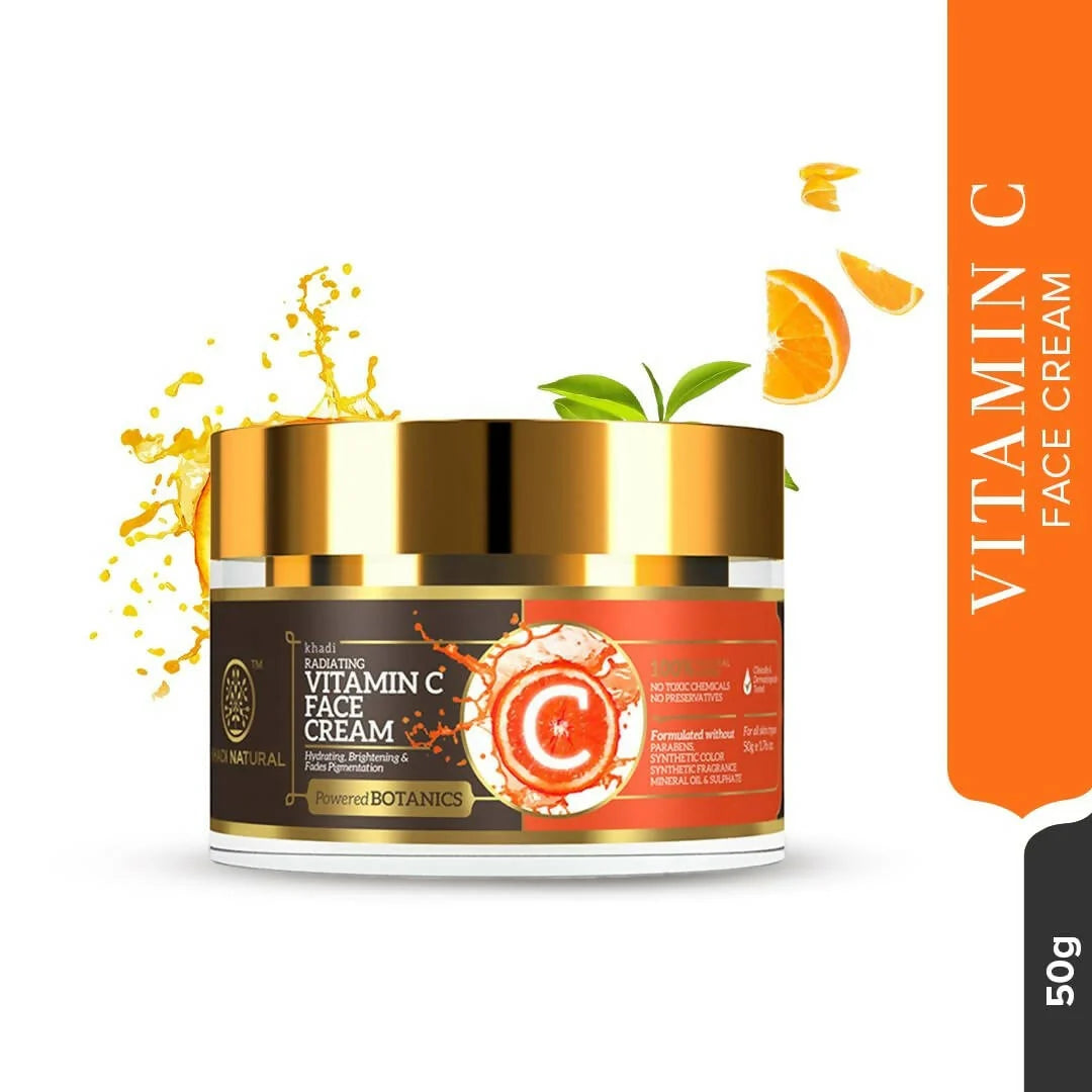 Khadi Natural Vitamin C Face Cream - 50 gm