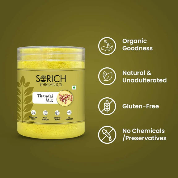 Sorich Organics Thandai Mix - 300 gm