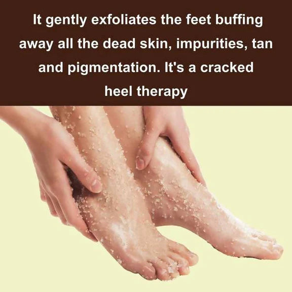BodyHerbals 1 minute pedicure, Foot Scrub - 125 gm
