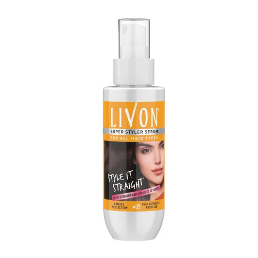 Livon Super Styler Serum For Hair Straightening - 100 ml