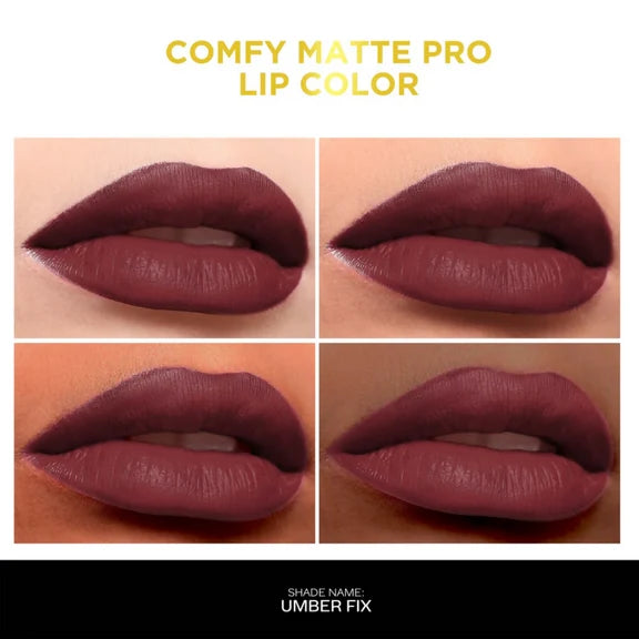 Faces Canada Comfy Matte Pro Liquid Lipstick - Umber Fix 10 - 5.5 ml