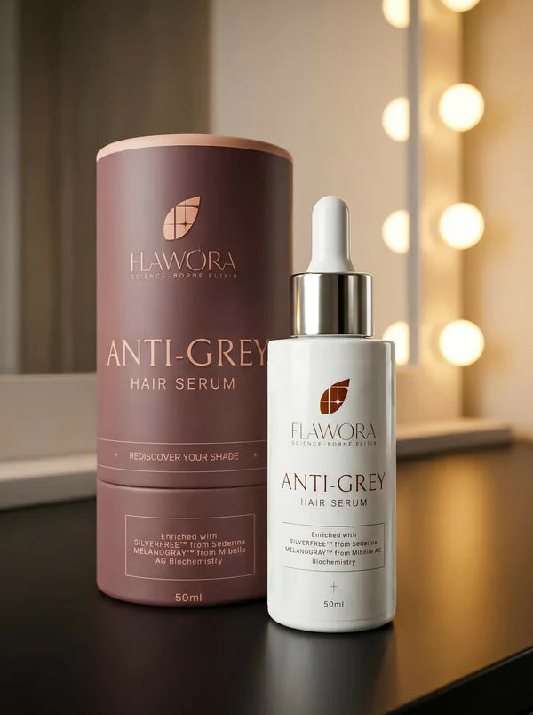 Flawora Anti-Grey Hair Serum - 50 ml - Pack of 1