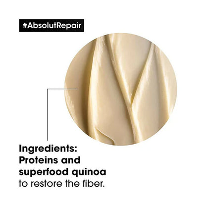 L'Oreal Paris Absolut Repair Hair Mask With Protein & Gold Quinoa - 250 gm