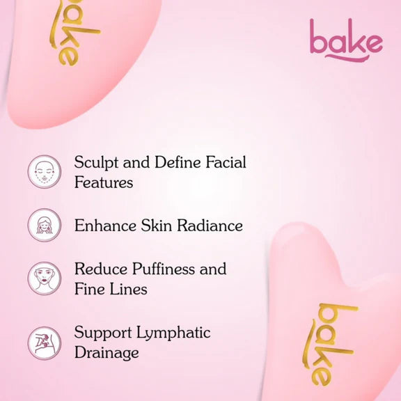 Bake Quartz Gua Sha Face Massage Tool