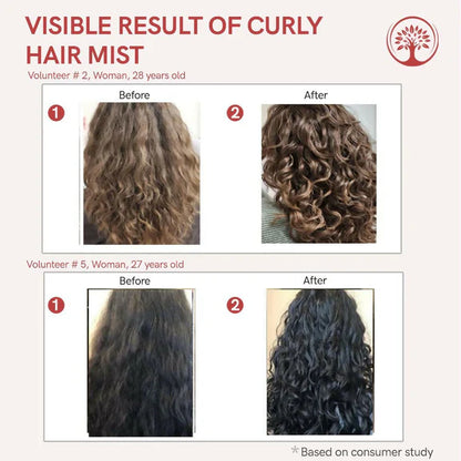 Ivory Natural Curly Hair Mist - Revitalize, Define, And Nourish Your Curly Hair - 200 ml
