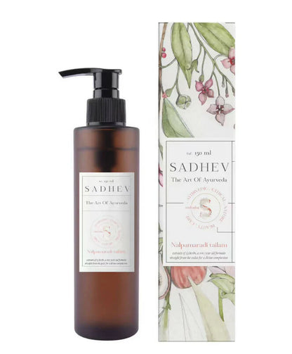 Sadhev Ayurvedic Brightening Nalpamaradi Tailam - 75 ml