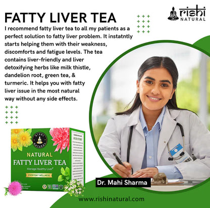 Rishi Natural Fatty Liver Detox Tea - 60 gm