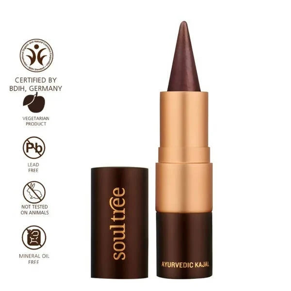 Soultree Ayurvedic Rich Loam Kajal - 3 gm