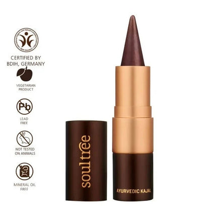 Soultree Ayurvedic Rich Loam Kajal - 3 gm