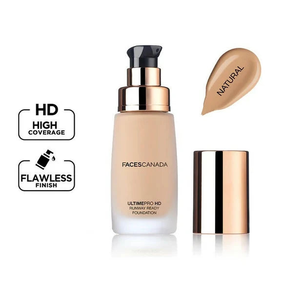 Faces Canada Ultime Pro HD Runway Ready Foundation-Natural 02 - 30 ml