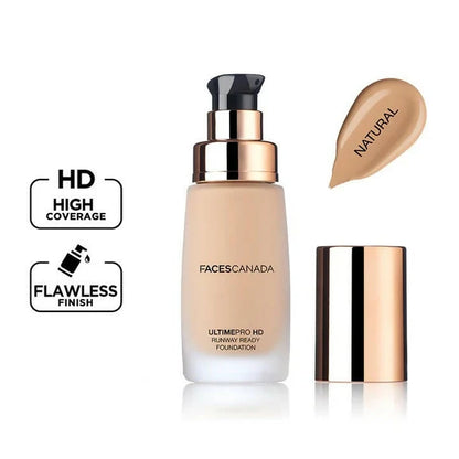 Faces Canada Ultime Pro HD Runway Ready Foundation-Natural 02 - 30 ml