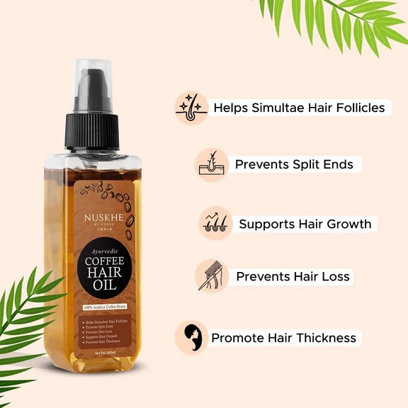 Nuskhe By Paras Ayurvedic Coffee Hair Oil - 100 ml