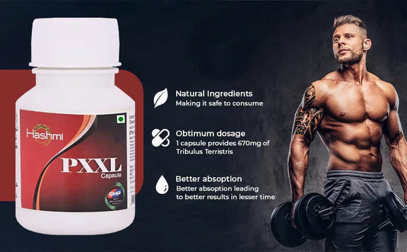 Hashmi Pharmacy PXXL Capsules For Men - 20 caps