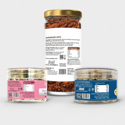 Sorich Organics Mother's Superfood Mix, Chocolate Latte & Salted and Black pepper Cashew - combo