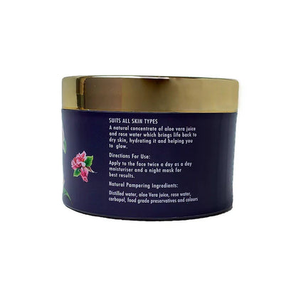 Prakriti Herbals Hydrate & Glow Aloe Vera Rose Facial Gel - 220 gm