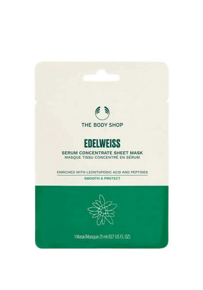 The Body Shop Edelweiss Serum Concentrate Sheet Mask -
