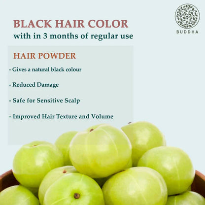 Buddha Natural Black Hair Color - 50 gm
