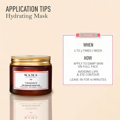 kama ayurveda Vanasara Rose Hydrating Yoghurt Mask