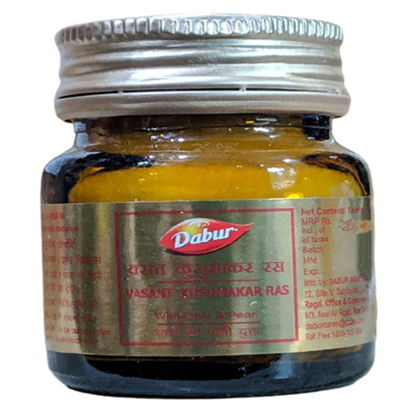 Dabur Vasant Kusumakar Ras (With Gold & Pearl)