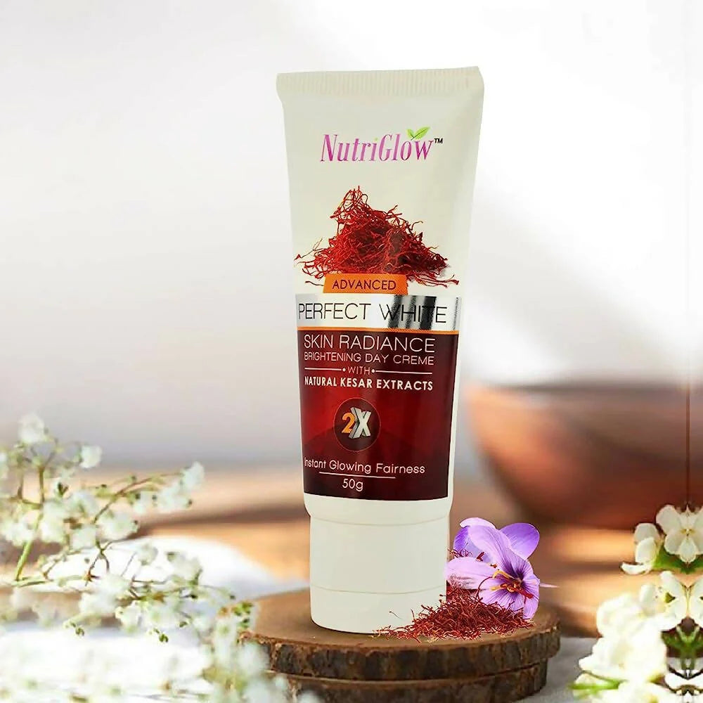 NutriGlow Advanced Perfect White Skin Radiance Brightening Day Creme - 50 gm