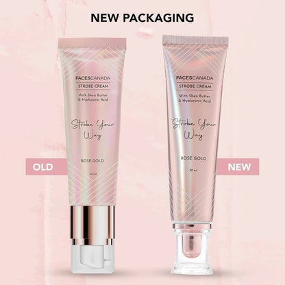 Faces Canada Strobe Cream - Rose Gold - 30 gm
