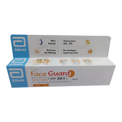 Tvaksh Face Guard Silicone Sunscreen Gel SPF 30+ - 30 gm