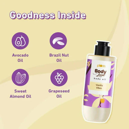 Plum BodyLovin' Vanilla Vibes Body Oil - 200 ml