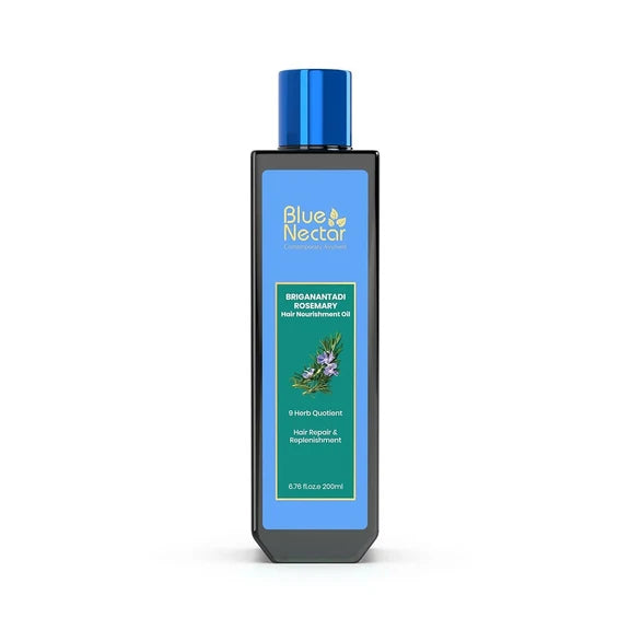 Blue Nectar Briganantadi Rosemary Hair Nourishment Oil - 100 ml