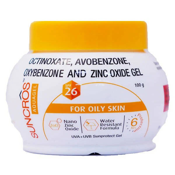 Suncros Aquagel SPF-26 PA +++ - 100 gm