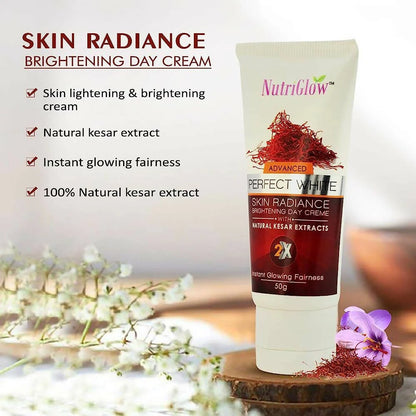 NutriGlow Advanced Perfect White Skin Radiance Brightening Day Creme - 50 gm