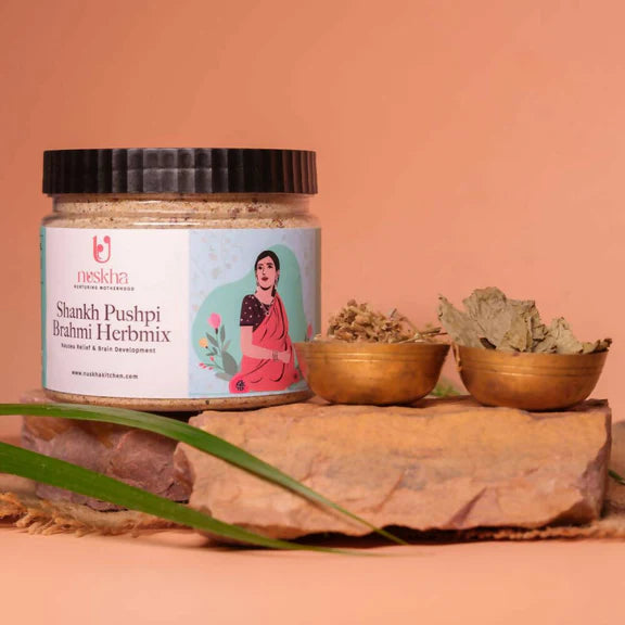 Nuskha ShankhPushpi Brahmi Herbmix - 400 gm