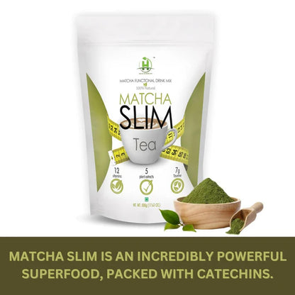 Healthy Nutrition Matcha Slim Green Tea - 500 gm