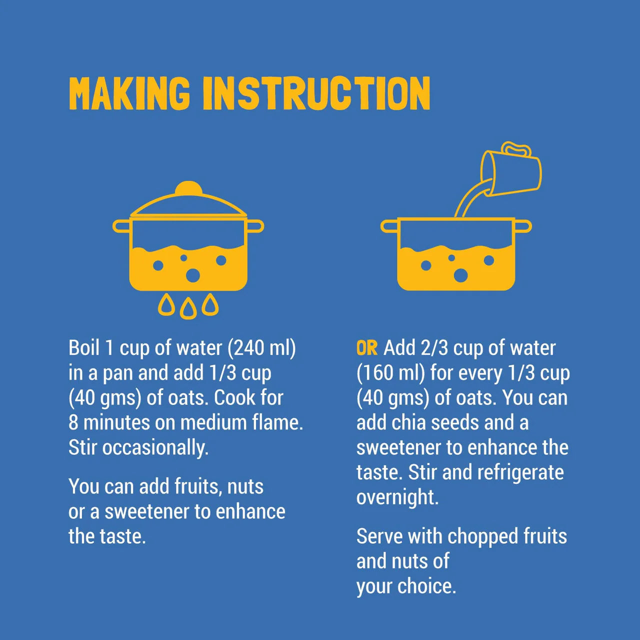 Slurrp Farm Rolled Oats (Jumbo Rolled) No Added Sugar