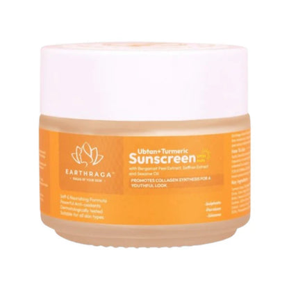 Earthraga Ubtan + Turmeric SPF 50 Matte Sunscreen - 100 ml