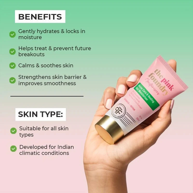 The Pink Foundry Acne Moisturiser - 50 ml