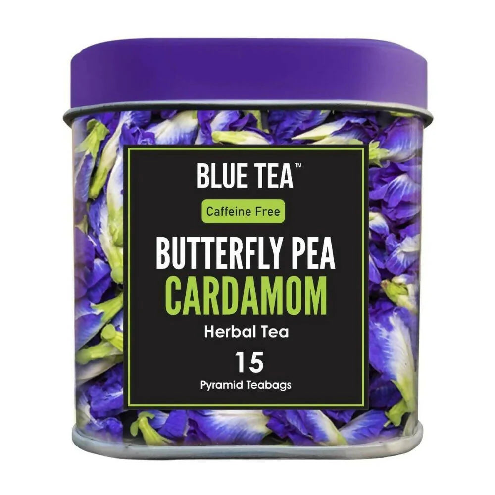 Blue Tea Butterfly Pea Cardamom Herbal Tea Bags