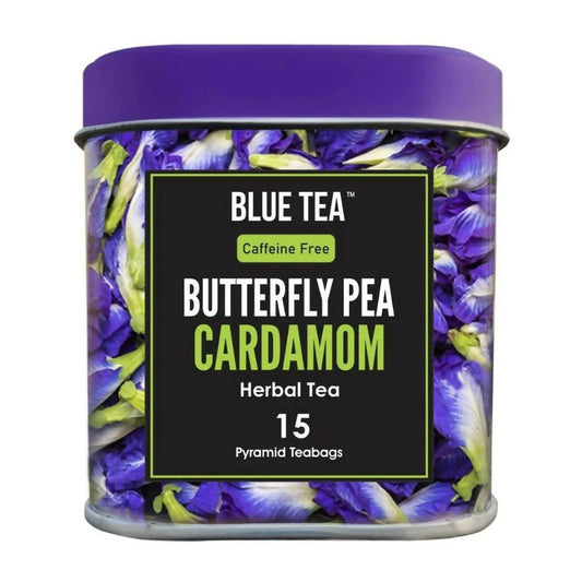 Blue Tea Butterfly Pea Cardamom Herbal Tea Bags